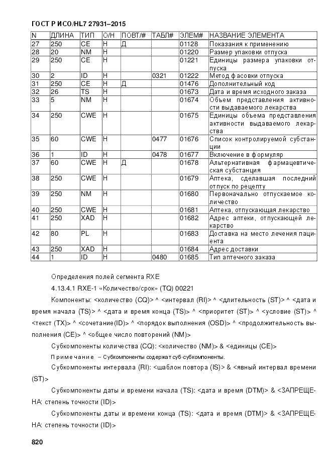 ГОСТ Р ИСО/HL 7 27931-2015, страница 827